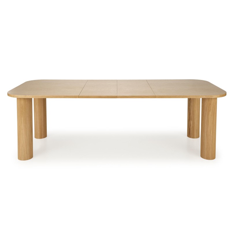 Τραπέζι προέκτασης ELEFANTE RECTANGLE, φυσική δρυς 160-240x100x77Y 2010001194248