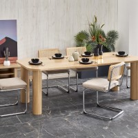 Τραπέζι προέκτασης ELEFANTE RECTANGLE, φυσική δρυς 160-240x100x77Y 2010001194248