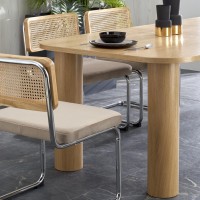 Τραπέζι προέκτασης ELEFANTE RECTANGLE, φυσική δρυς 160-240x100x77Y 2010001194248