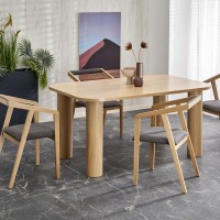 Τραπέζι προέκτασης ELEFANTE RECTANGLE, φυσική δρυς 160-240x100x77Y 2010001194248