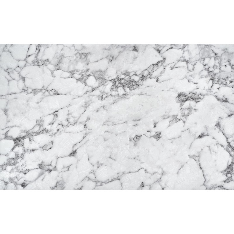 Τραπέζι PERONI, λευκό μάρμαρο / μαύρο Φ100-250/100/75 cm 2010001194323
