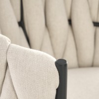 TALON Καρέκλα γραφείου με απλό μηχανισμό σε ανοιχτό μπεζ 55x60x75cm
