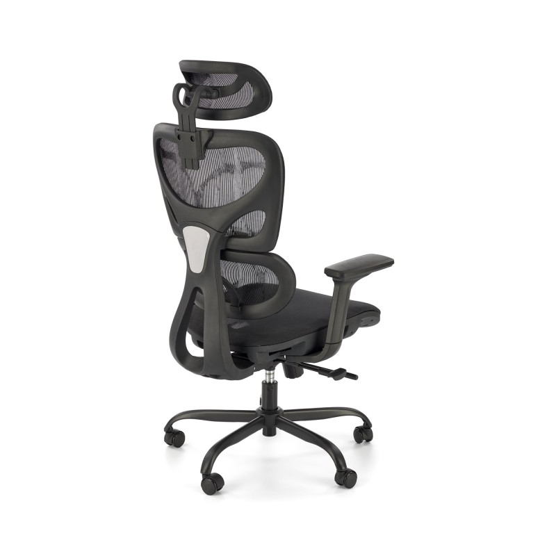 GOTARD Καρέκλα γραφείου με μηχανισμό MULTIBLOCK μαύρη 71x75x114cm