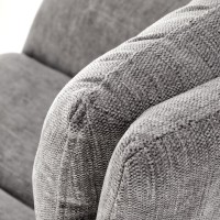 K495 Καρέκλα με λειτουργία περιστροφής σε γκρι 60x65x87 με ύψος καθίσματος 51cm 2010001195436