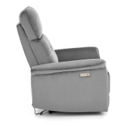 Πολυθρόνα relax SEMIR γκρι 80/90-170/92-108/46 cm 2010001196549