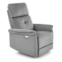 Πολυθρόνα relax SEMIR γκρι 80/90-170/92-108/46 cm 2010001196549
