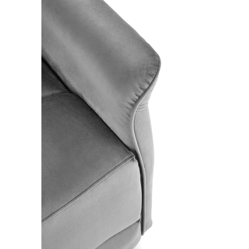 Πολυθρόνα relax SEMIR γκρι 80/90-170/92-108/46 cm 2010001196549
