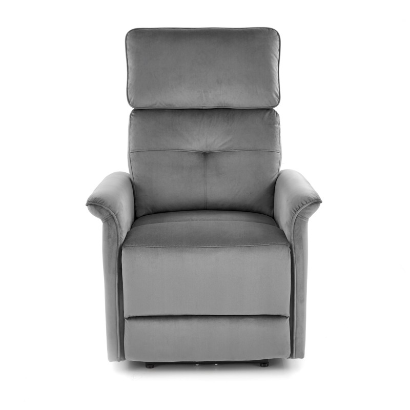 Πολυθρόνα relax SEMIR γκρι 80/90-170/92-108/46 cm 2010001196549