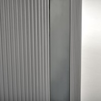 Τραπέζι τραπεζαρίας DANCAN, με προέκταση  λευκό/γκρι/μαύρο 160-220x90x76cm