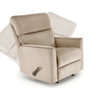 KARIM πολυθρόνα relax μπεζ 85/100-167/103/50 cm 2010001201908