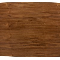 Τραπέζι τραπεζαρίας PEDRO ,καρυδιά / μαύρο 160x90x75cm