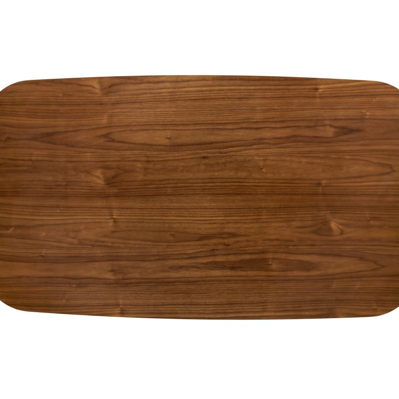 Τραπέζι τραπεζαρίας PEDRO ,καρυδιά / μαύρο 160x90x75cm