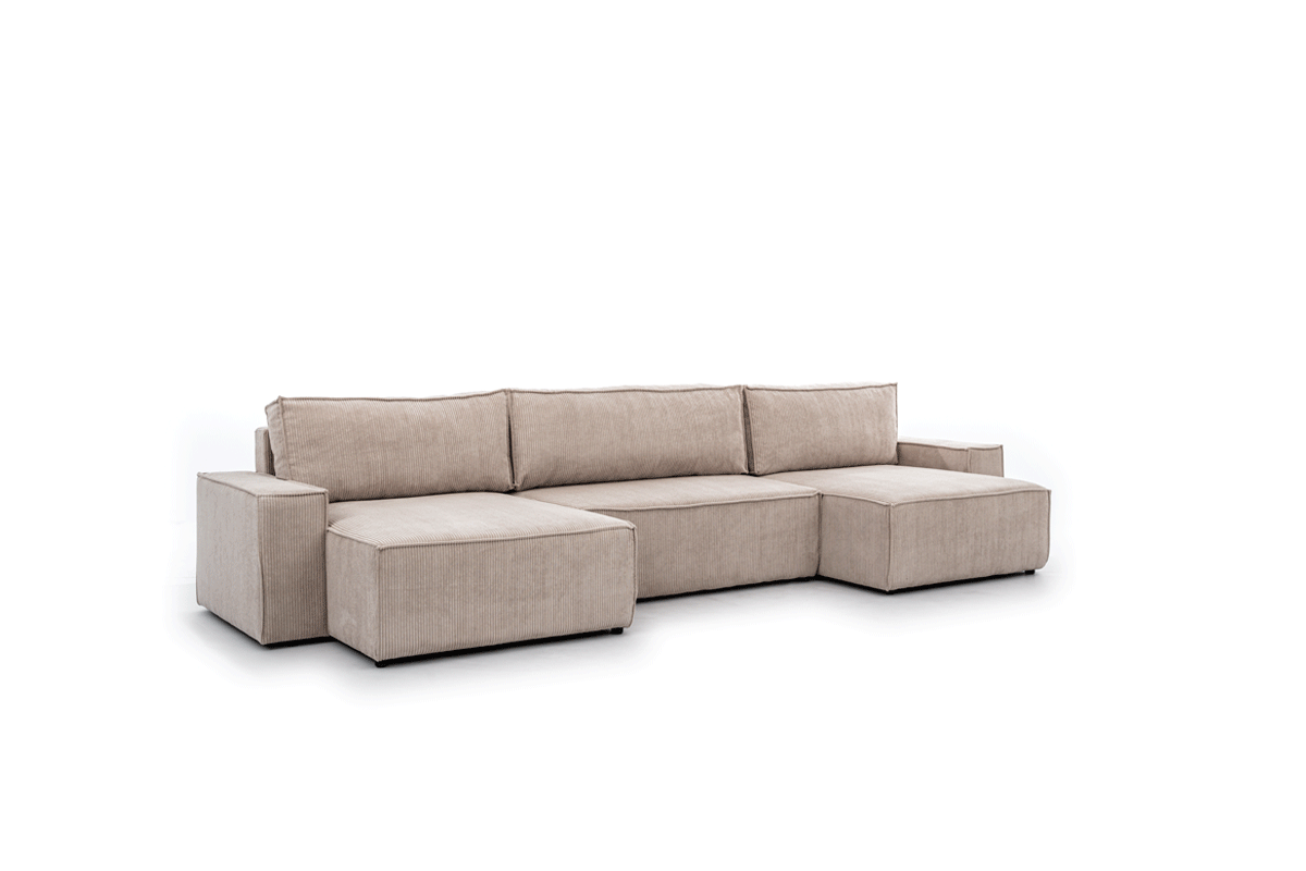 Πολυμορφικός Καναπές-Κρεβάτι Flabio U II / Lincoln 03 386x144x90cm