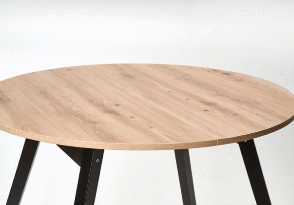 Τραπέζι τραπεζαρίας με επέκταση RUBEN 102-142x102x73cm